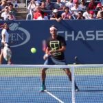 【テニスプレーヤー参考動画F5】ロジャーフェデラー-前視点の練習風景