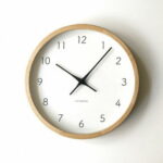 【ふるさと納税】KATOMOKU　ホワイトアッシュの無垢材の木枠電波時計